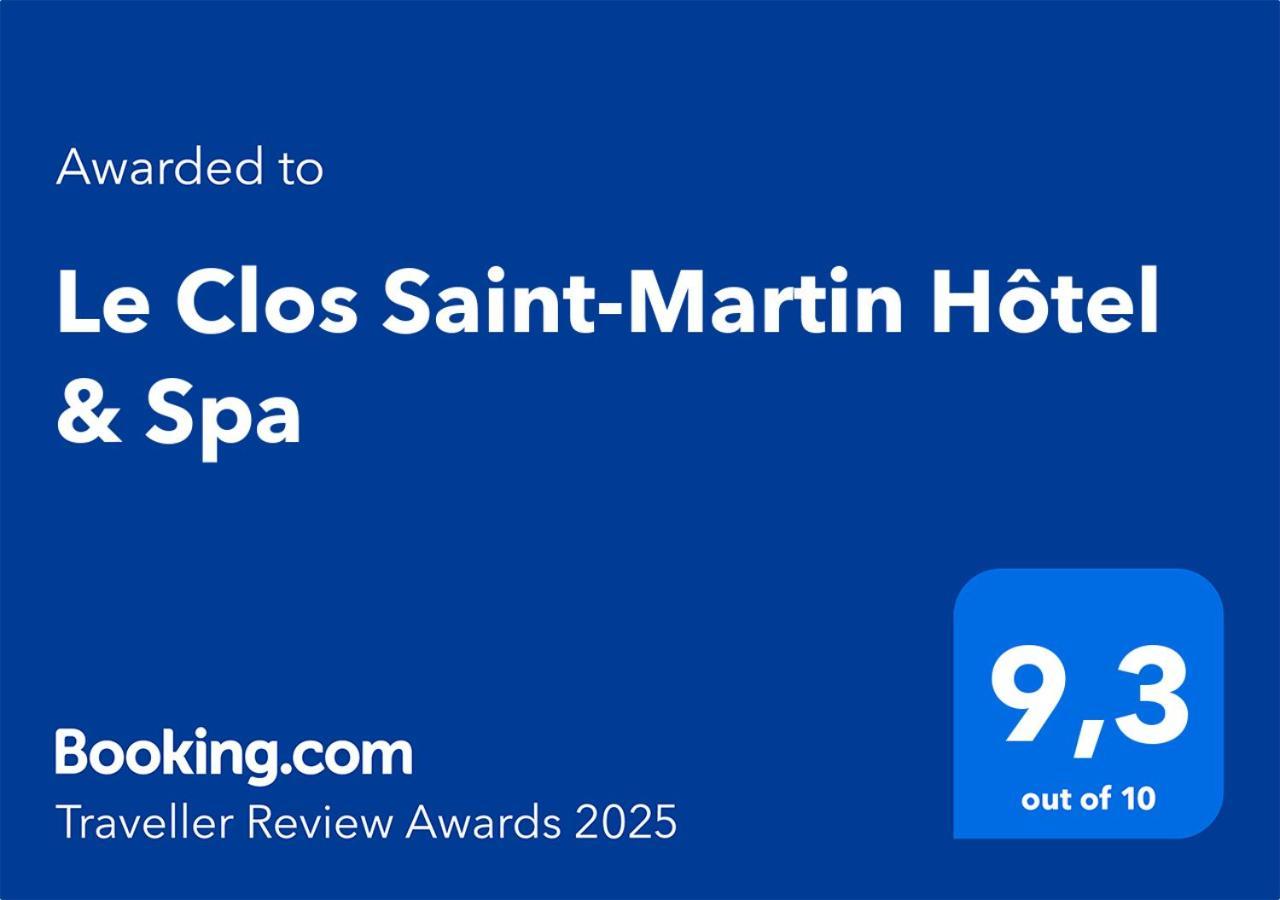 Le Clos Saint-Martin Hotel & Spa Exterior photo
